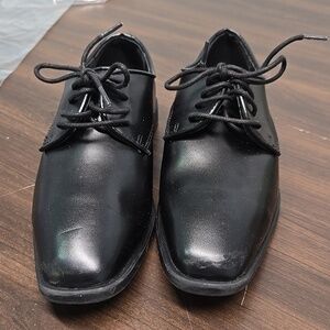 Joseph Abboud Size 1 Matte Black Dress Shoes
